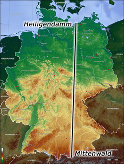 Deutschlandkarte, Quellenangabe am Ende des Artikels