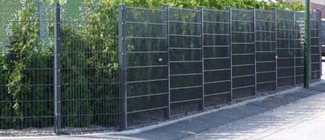 Wolfgangs letztes Foto von einem Zaun im Neubaugebiet Lüner Heide